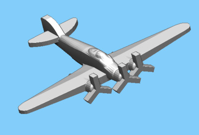 Italian SM.79 - Bomber - 1:900