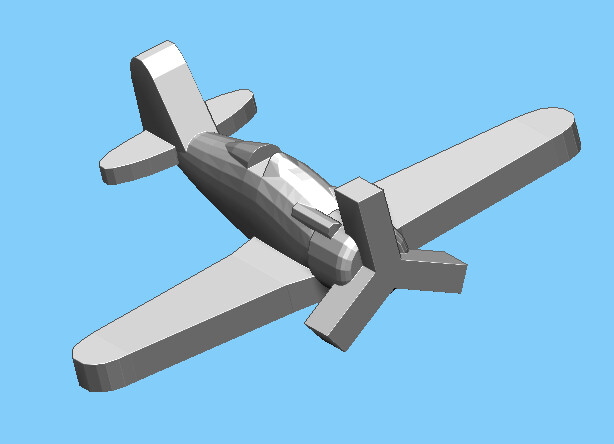 Italian Fiat G.50 Freccia  - Fighter - 1:900