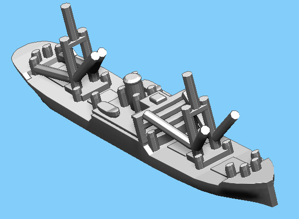 Japanese Kanan Maru - Auxiliary - 1:2400