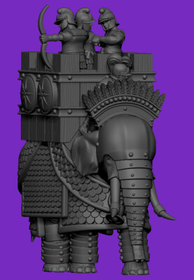 Seleucid Armoured Elephant Pack (28mm)