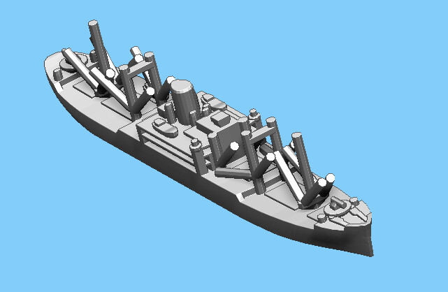 Japanese Akagi Maru - Auxiliary - 1:1800