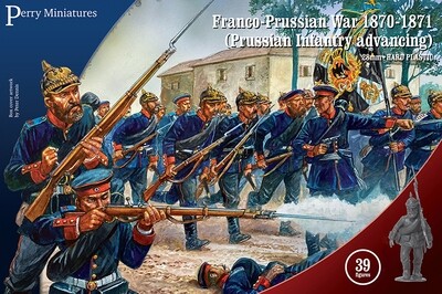 (PRU 1) Prussian Infantry Advancing