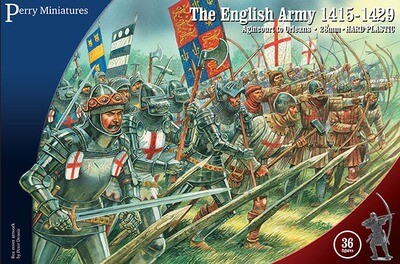 (AO 40) English Army 1415-1429 (36 figures)