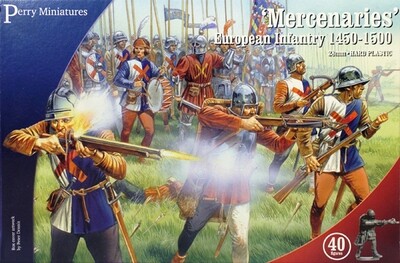 (WR 20) Plastic ‘Mercenaries’, European Infantry 1450-1500