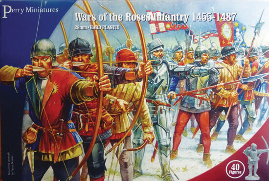 (WR1) Plastic Wars of the Roses Infantry (bows and bills)