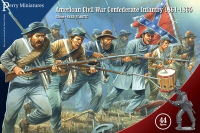 (ACW 80) American Civil War Confederate Infantry 1861-65