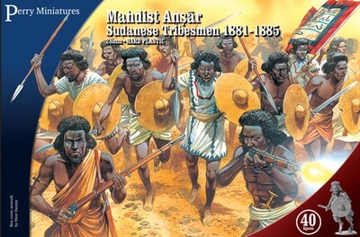 (SA 30) Plastic Mahdist Ansar – Sudanese Tribesmen 1881-1885