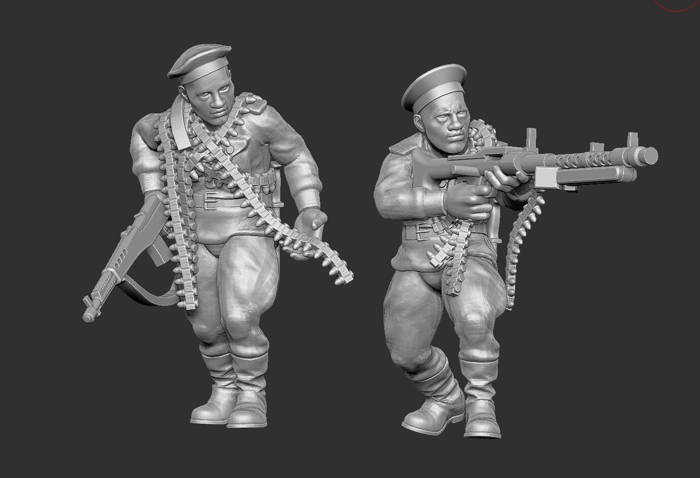 Soviet Marine Attack Team 002 - 1/56 Scale