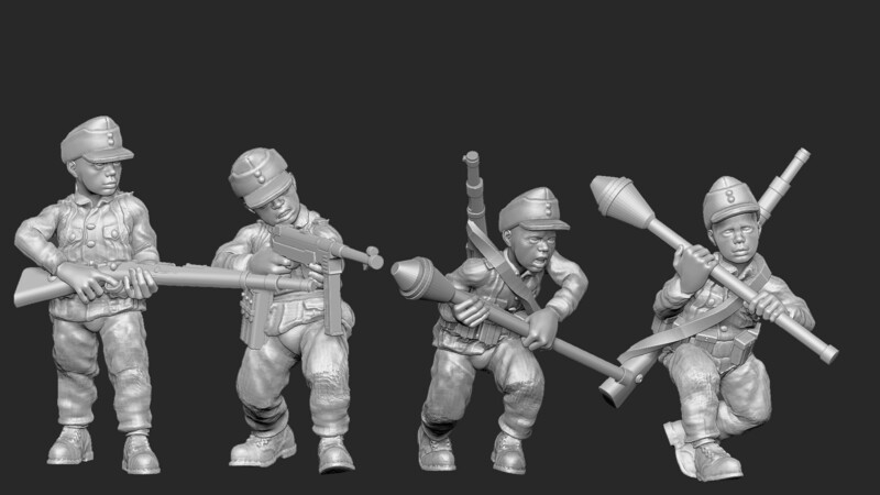 German Hitler Youth - 1/56 Scale