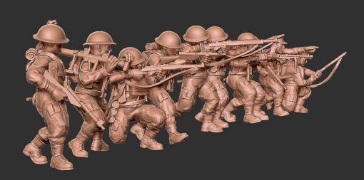 British Infantry - 1/56 Scale