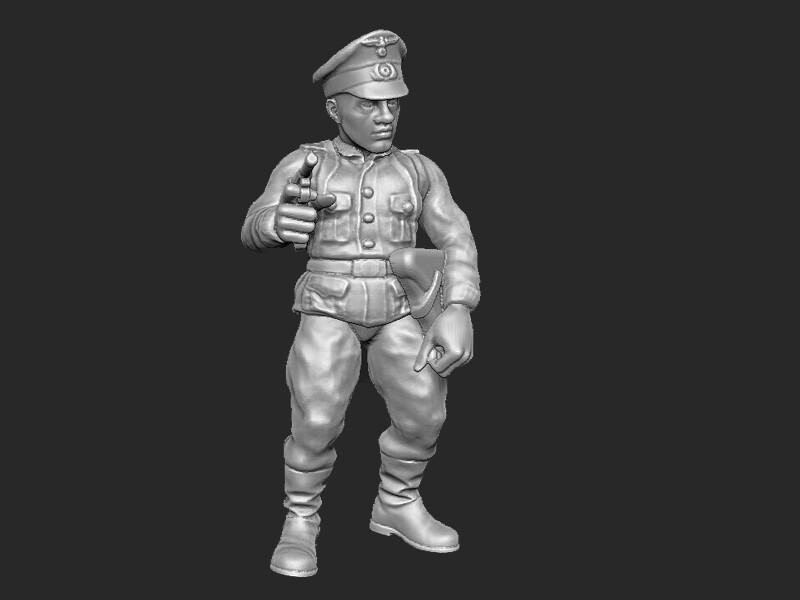 German Officer  - 1/56 Scale