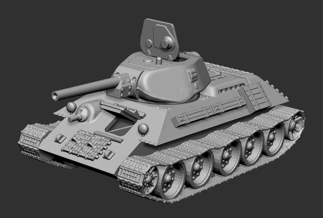 T-34 (1941)  - 1/56 Scale