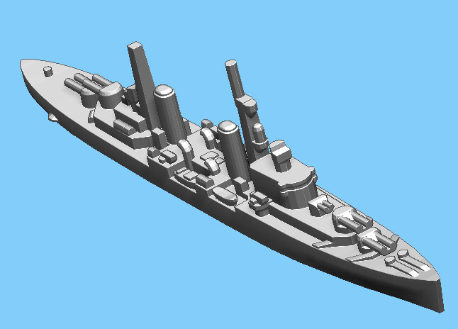 British Dido (Black Prince) - Cruiser - 1:2400