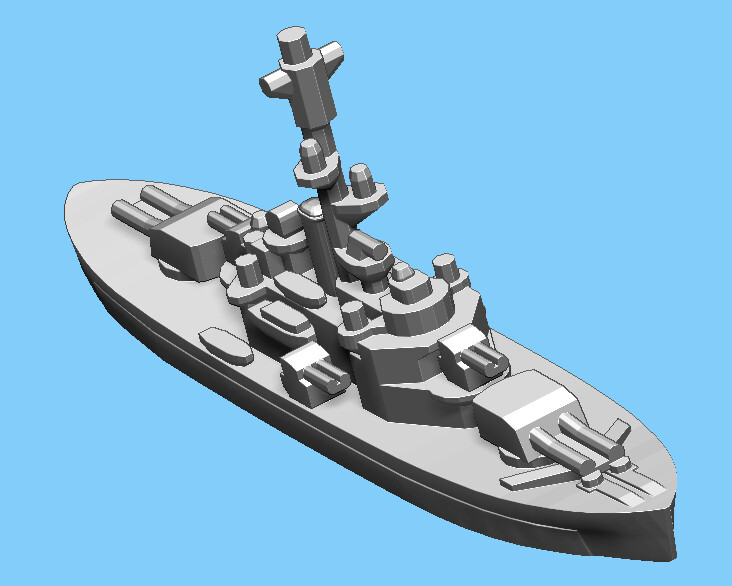 Finnish Ilmarian - Cruiser - 1:1800
