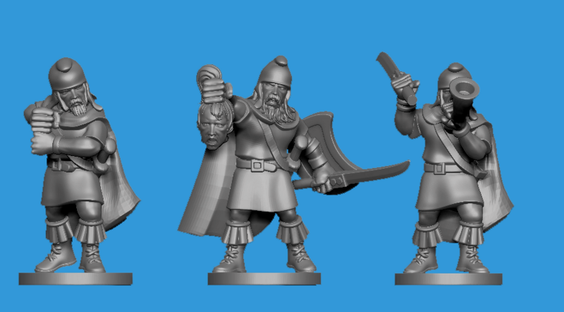 Thracian with Rhomphaia​ Command Pack (28mm)