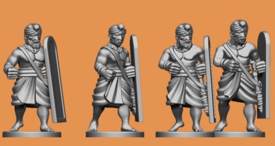 Indian Spearmen Pack (28mm)