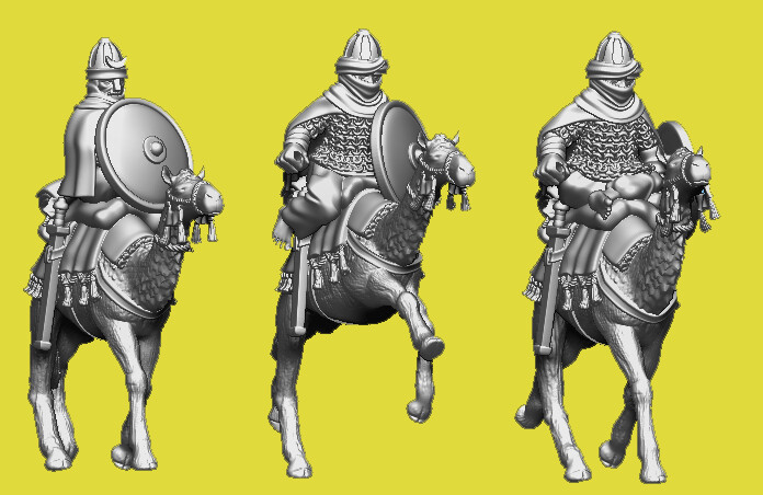 Palmyran Camel Riders (28mm)