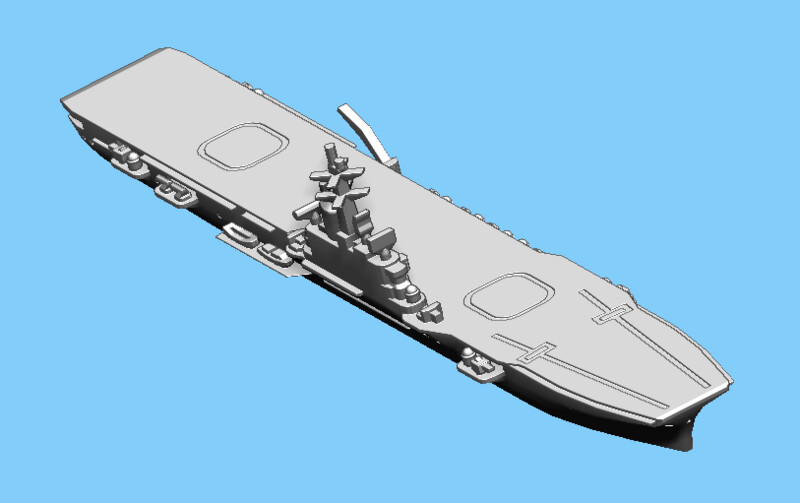 British Centaur Class - Carrier - 1:1800