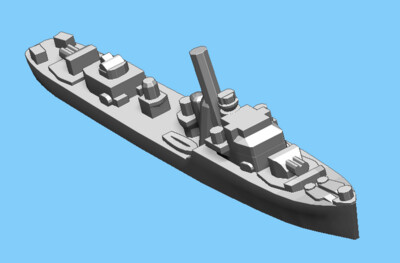 British Hunt MK I Class - Destroyer - 1:1800