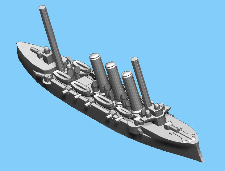 Japanese Niitaka - Cruiser - 1:2400