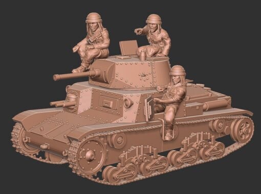 M13/40 with Crewman- 1/56