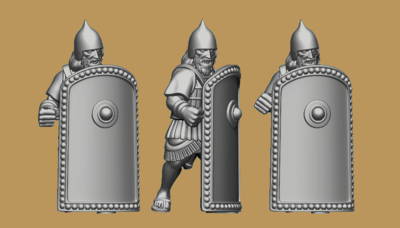 Kisir Sharruti Spearmen with Large Shield Pack (28mm)