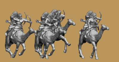 Midiante Camel Riders (28mm)