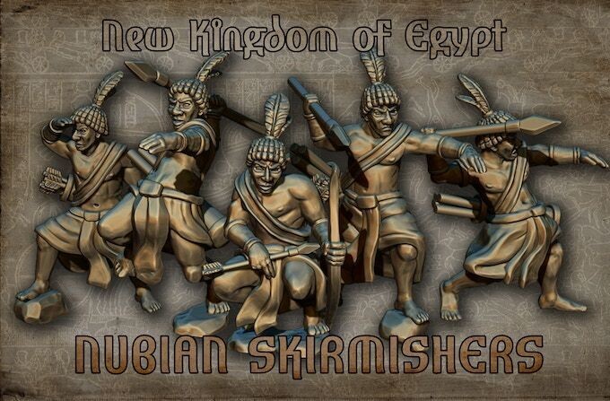 Nubian Skirmishers Pack (28mm)