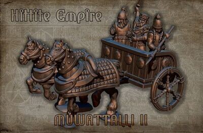 Hittite King on Chariot Pack (28mm)