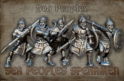 Sea People Spearmen Pack (28mm)