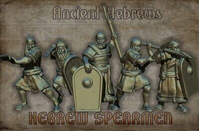 Hebrew Spearmen Pack (28mm)