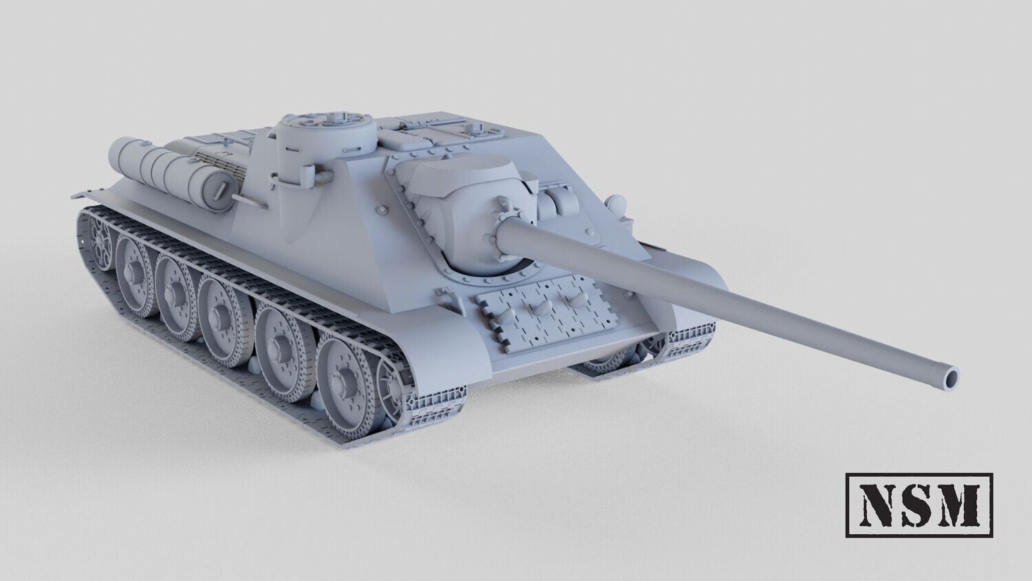SU-100 - 1/48 Scale