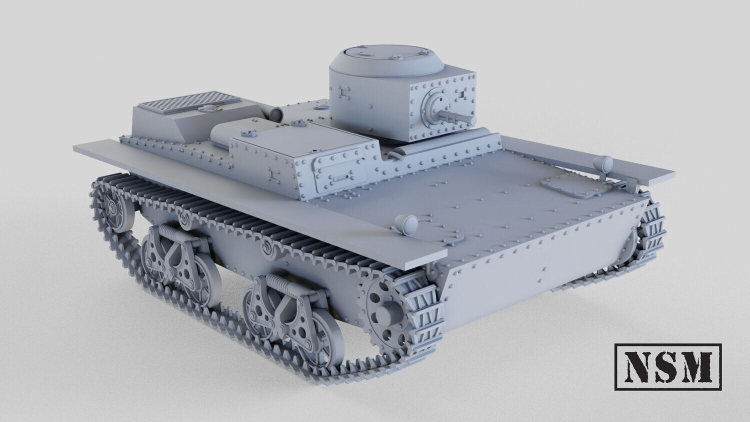 T-38 Tankette - 1/48 Scale