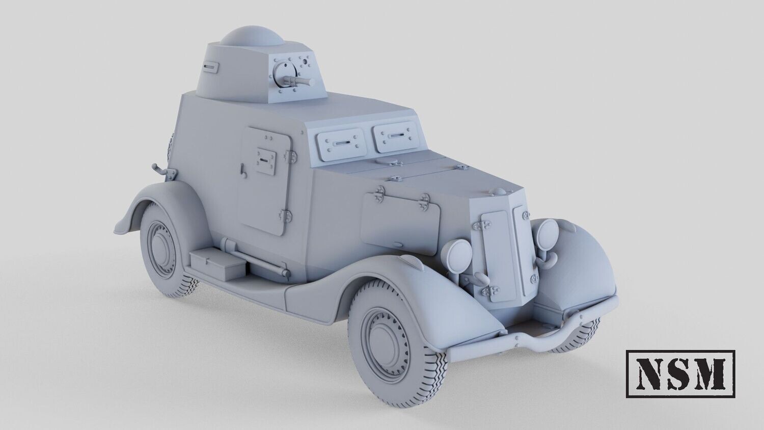 BA-20 Armoured Car - 1/48 Scale