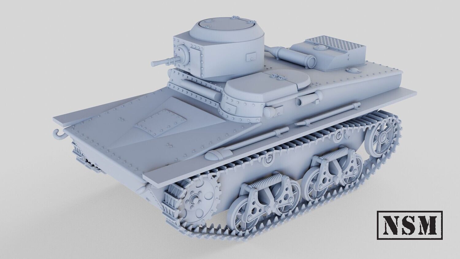 T-37 Tankette - 1/48 Scale
