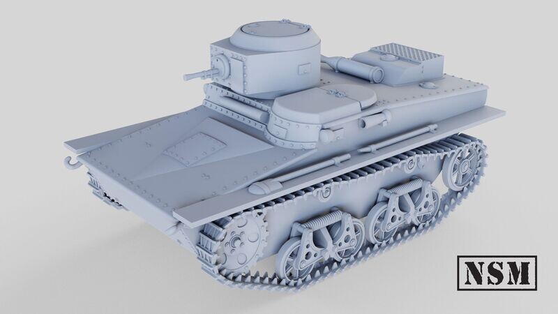 T-37 Tankette - 1/48 Scale