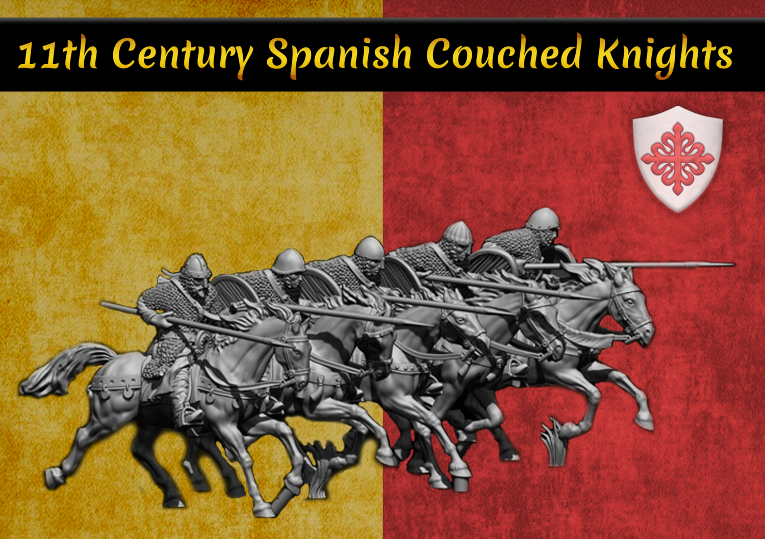 11th Century Spanish Knights Charging Pack (28mm)