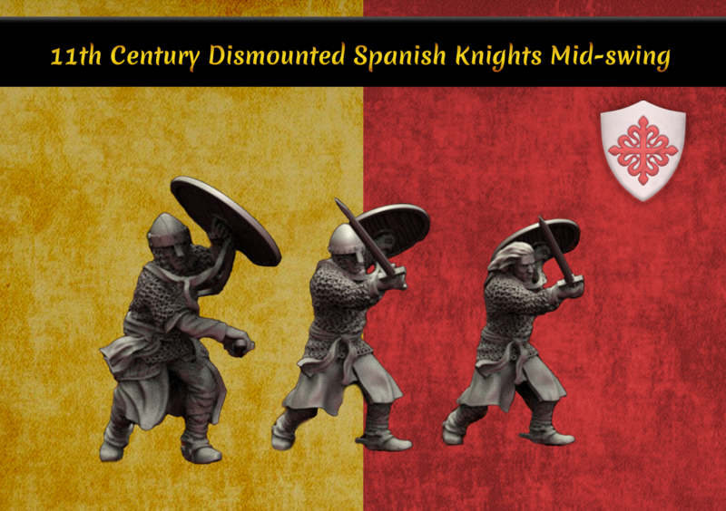 11th Century Dismounted Spanish Knights Pack (28mm)