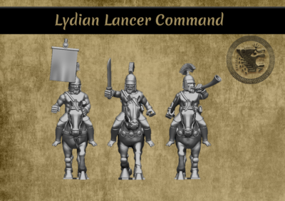 Lydian Lancer Command Pack (28mm)