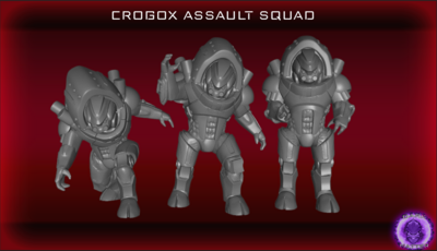 Crogox Assault Squad (40mm)