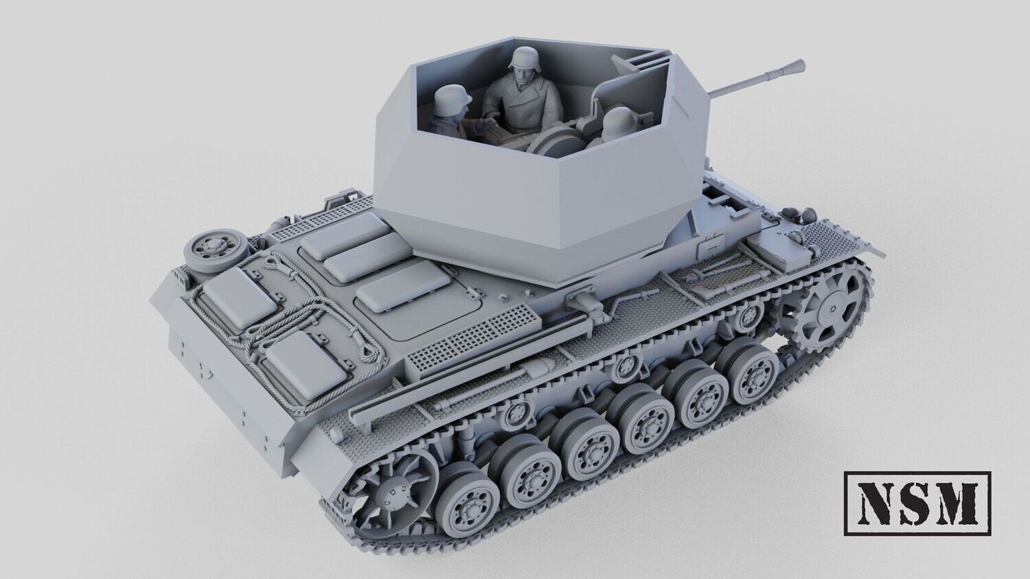 Flakpanzer III - 1/48 Scale