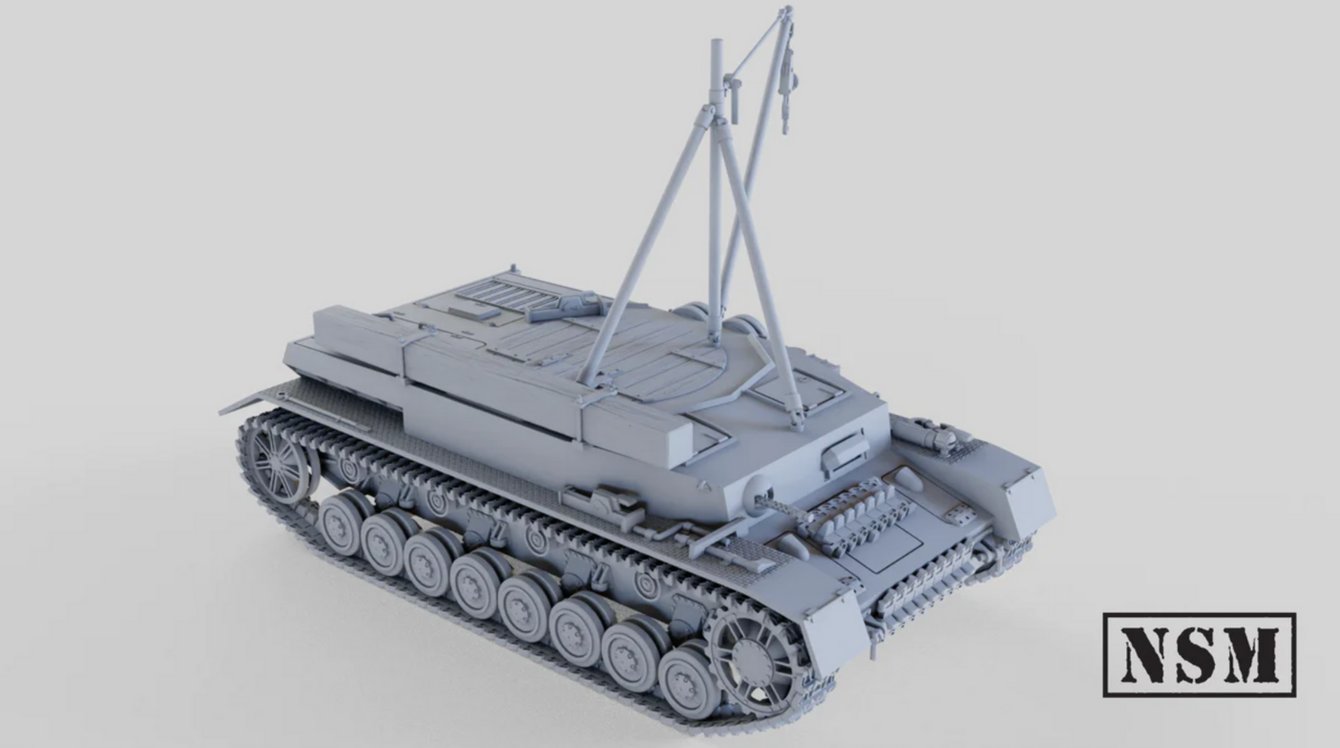 Bergepanzer IV - 1/56 Scale