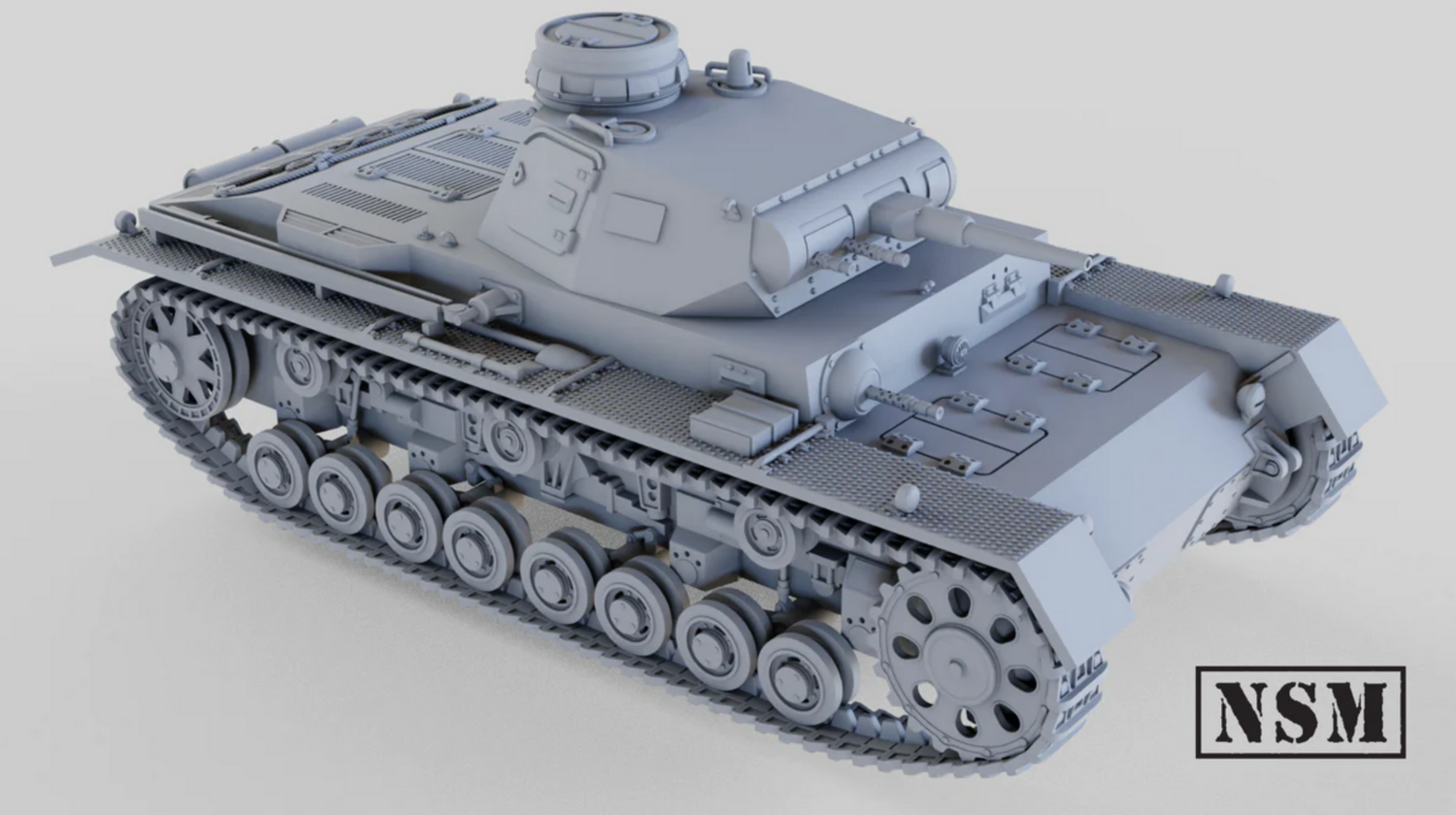 Panzer III Ausf C - 1/56 Scale