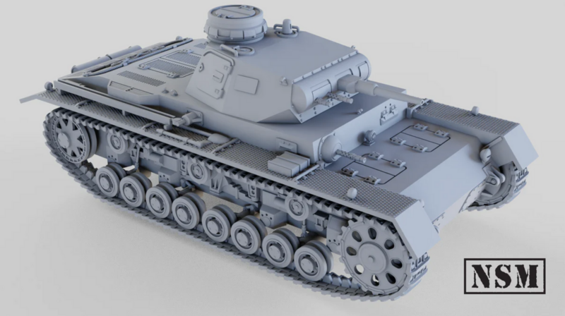 Panzer III Ausf C - 1/48 Scale