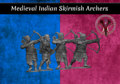 Medieval Indian Skirmish Archer Pack (28mm)