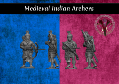 Medieval Indian Archer Pack (28mm)