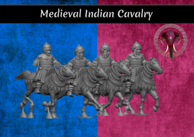 Medieval Indian Cavalry Pack (28mm)