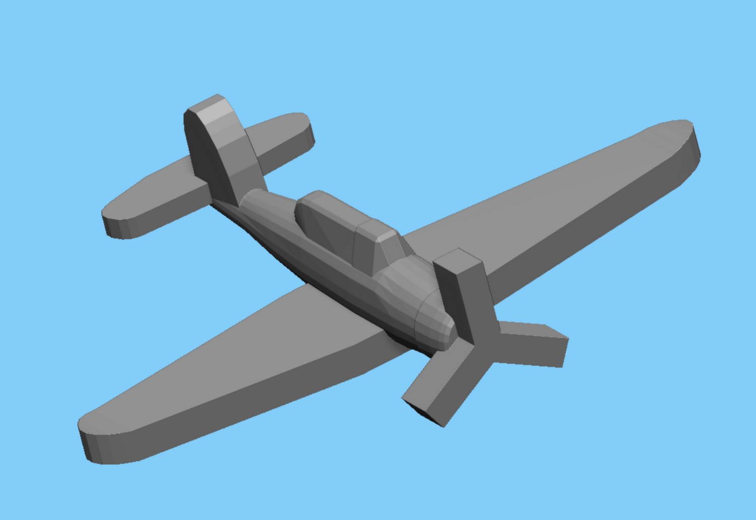 British Blackburn Skua - Dive Bomber - 1:900
