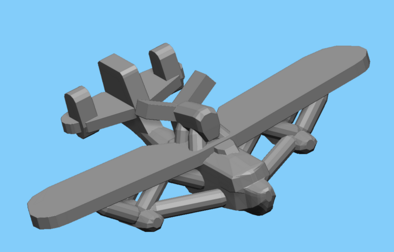 French Loire 130 - Flying Boat - 1:900