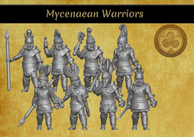 Mycenaean Warrior Pack (28mm)